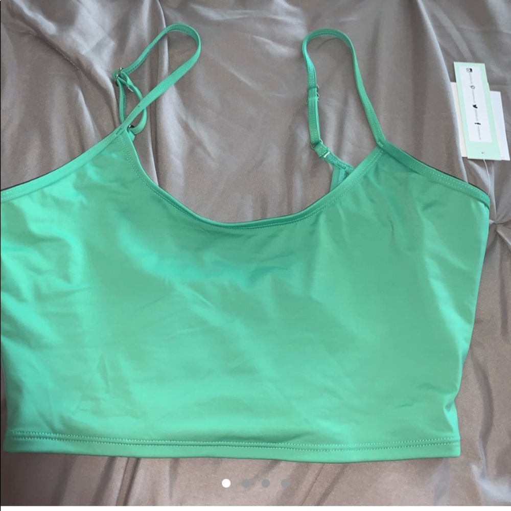 Green Bikini Top